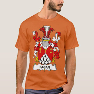 Fagan Coat of Arms Familienwappen T-Shirt