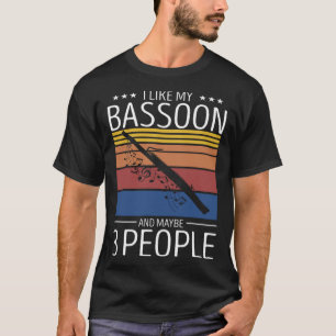 Fagottspieler-Angebot für Orchester Holzbläser 3 T-Shirt