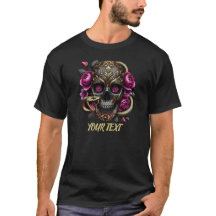 FÄHIGKEIT MIT SNAKE ZURÜCK T - SHIRT