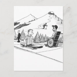 Fähigkeit zur Behinderung Postkarte