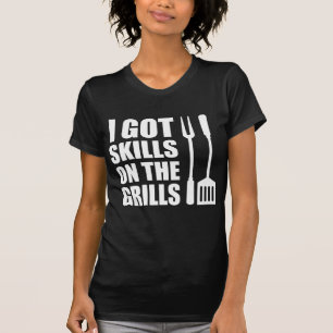 Fähigkeiten am Grill (ON DARK) T-Shirt