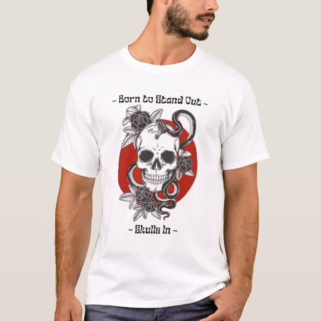 Fähigkeiten raus T-Shirt (Vorderseite)