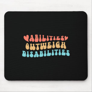 Fähigkeiten überwiegen Behinderungen 7 Mousepad