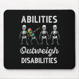 Fähigkeiten überwiegen Behinderungen Autismus Bewu Mousepad
