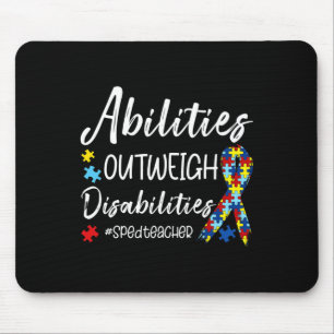 Fähigkeiten überwiegen Behinderungen SPED Lehrerin Mousepad