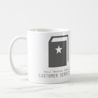 Fähigkeitstrainings-Tasse des Kundendiensts V Kaffeetasse