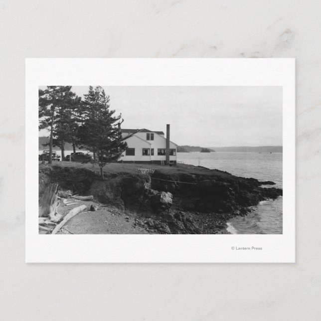 Fahlen's Hope Island Caf � in San Juan Islands Postkarte (Vorderseite)