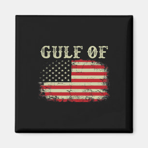 Fahne am Golf von USA 1 Magnet