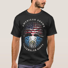 Fahne "American Ground Guatemala Roots Guatemala" T-Shirt
