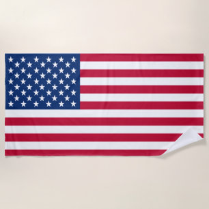 Fahne Amerika - Reisen Strandtuch