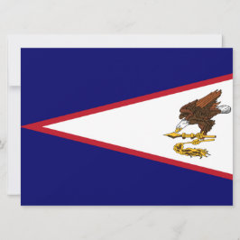 Fahne Amerikanisch-Samoas Karte