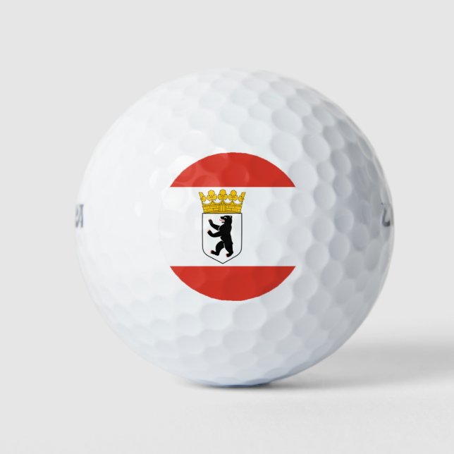 Fahne Berliner Golfbälle (Vorderseite)