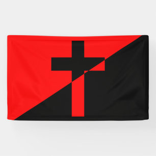 Fahne christlicher Sozialismus & Anarchismus (Befr Banner