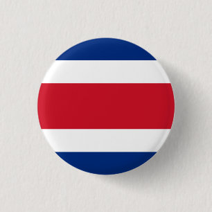 Fahne Costa Rica Button