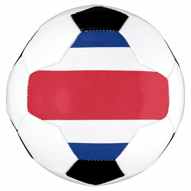 Fahne Costa Rica Fußball (Vorderseite)