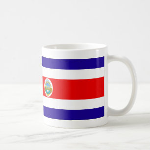 Fahne Costa Rica Kaffeetasse