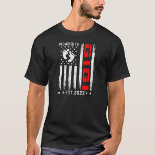 Fahne der Amerikanerinnen für Gigi Est 2023 Fam T-Shirt