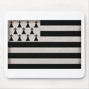 Fahne der Bretagne Mousepad