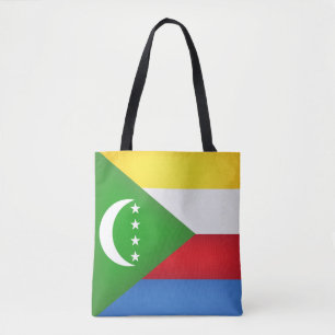 Fahne der coolen Komoren Tasche