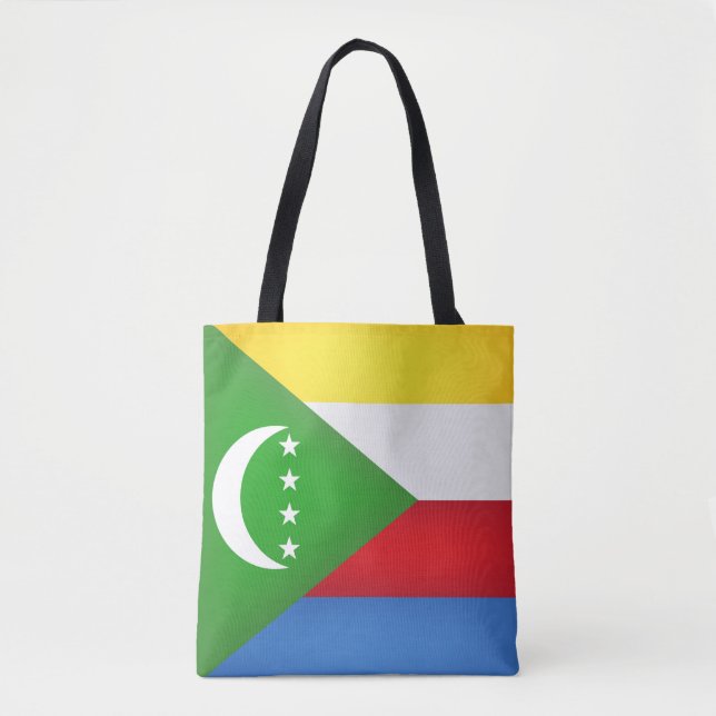Fahne der coolen Komoren Tasche (Vorderseite)