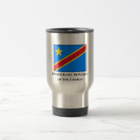 Fahne der Demokratischen Republik Kongo