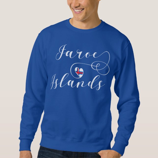 Fahne der Färöer, Färöer Sweatshirt (Vorderseite)