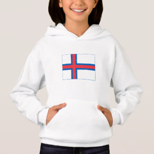 Fahne der Färöer Hoodie