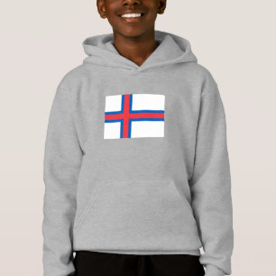 Fahne der Färöer Hoodie