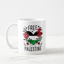 Fahne der freien Paläste Kaffeetasse