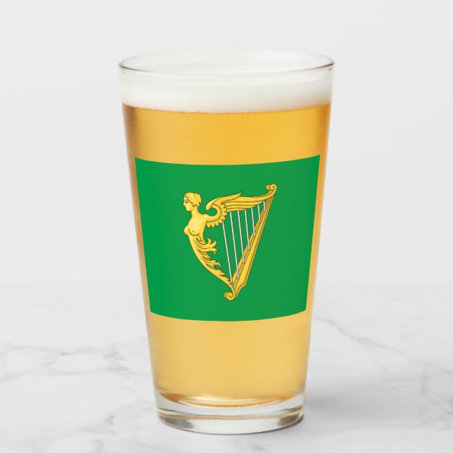 Fahne der irischen Republikaner Glas (Vorne (Gefüllt))