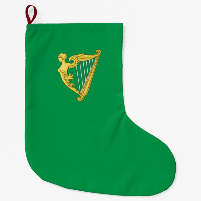 Fahne der irischen Republikaner Großer Weihnachtsstrumpf (Vorderseite)