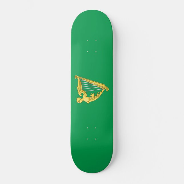 Fahne der irischen Republikaner Skateboard (Vorderseite)
