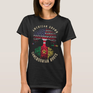 Fahne der kamerunischen Roots Kamerun T-Shirt