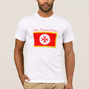 Fahne der Marine Toskana Medici T-Shirt
