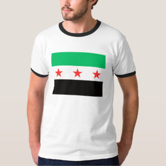 Fahne der neuen syrischen Freiheit nach der Revolu T-Shirt