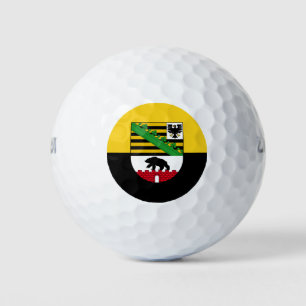 Fahne der sächsisch-andalischen Golfbälle