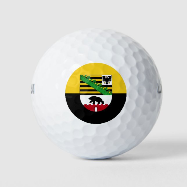 Fahne der sächsisch-andalischen Golfbälle (Vorderseite)