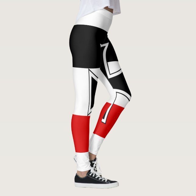 Fahne des Deutschen Reiches Leggings (Rechts)