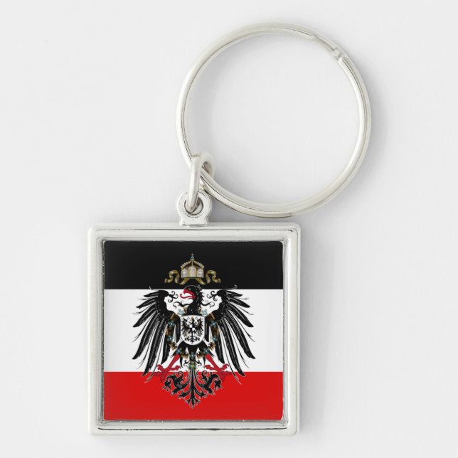 Fahne des Deutschen Reiches Schlüsselanhänger (Vorne)