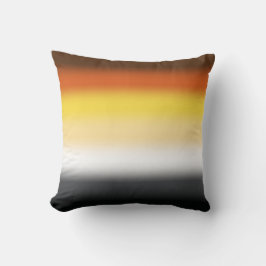 Fahne des Gay Bären - farbenfrohe Bärenflagge Kissen