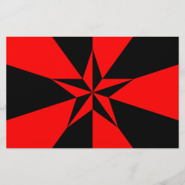 Fahne des libertären Sozialismus Briefpapier