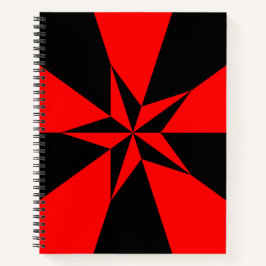 Fahne des libertären Sozialismus Notizbuch