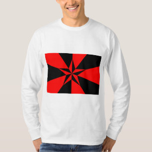 Fahne des libertären Sozialismus T-Shirt