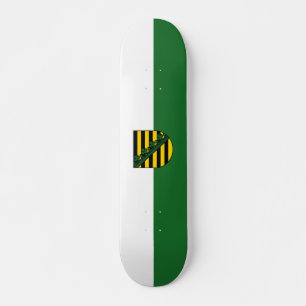 Fahne des sächsischen Skateboards