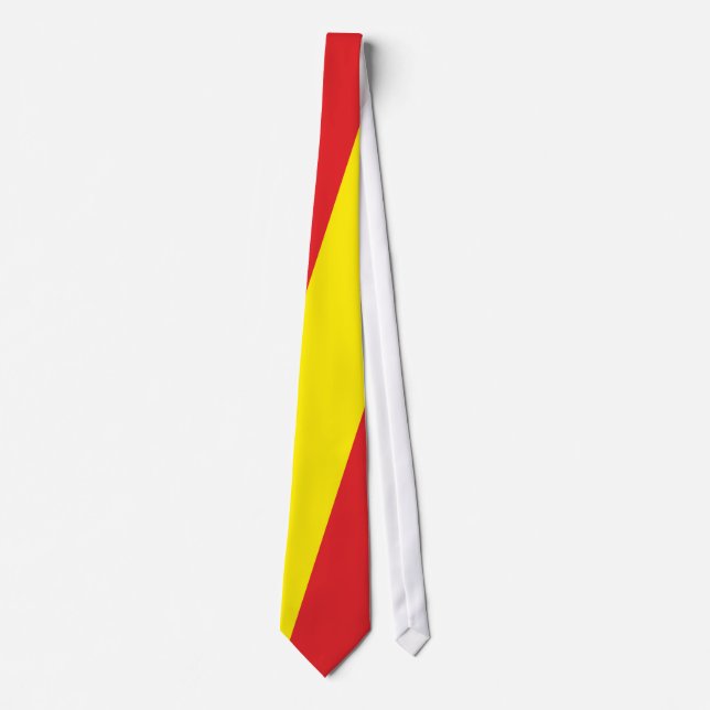 Fahne Flagge flag Spanien Espana Spain Krawatte (Vorderseite)