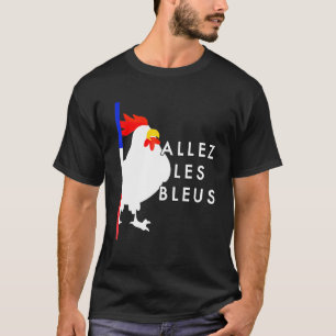 Fahne "France Soccer Jersey" mit einer Aufschrift T-Shirt