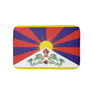 Fahne "Free Tibet" Badematte