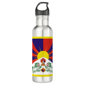 Fahne "Free Tibet" Edelstahlflasche