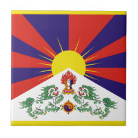 Fahne "Free Tibet"