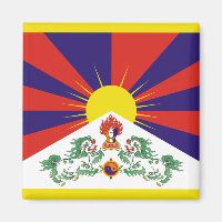Fahne "Free Tibet"